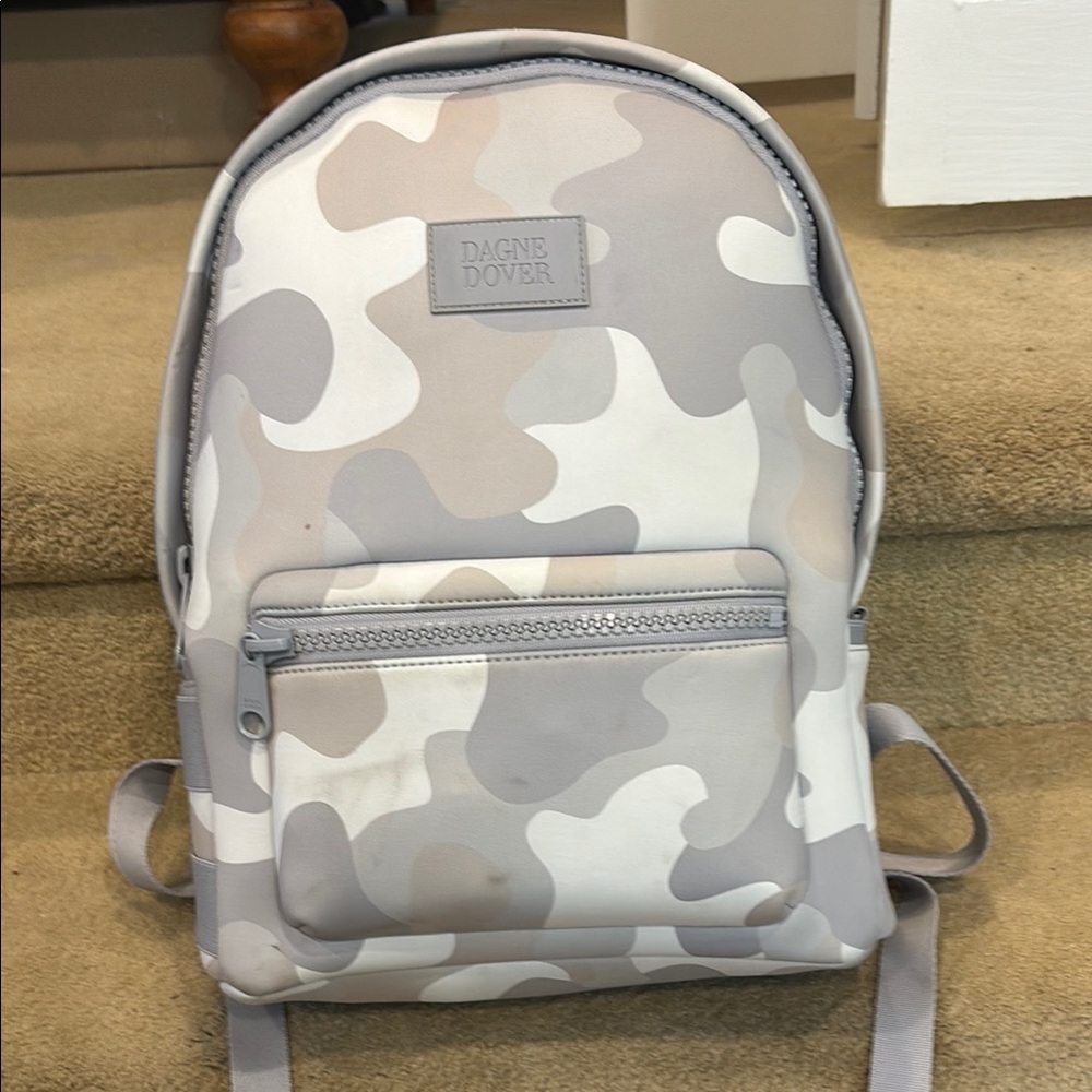 Dagne Dover Gray Camo Men's Backpack